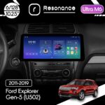 Магнітола Ford Explorer 5 (2011-2019) Resonance Ultra M6 (7862) 6/128, 10.25" QLED, 360 (BMW Style)