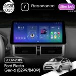 Магнітола Ford Fiesta 6 (2009-2018) Resonance Ultra M6 (7862) 6/128, 10.25" QLED, 360 (BMW Style)