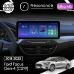 Магнітола Ford Focus 4 (2018-2025) Resonance Ultra M6 (7862) 6/128, 10.25" QLED, 360 (Audi Style)