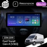 Магнітола Ford Transit 3 (2016-2022) Resonance Ultra M4 (7862) 4/64, 10.25" QLED, 360 (Audi Style)