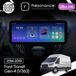 Магнітола Ford Transit 3 (2016-2022) Resonance Ultra M6 (7862) 6/128, 10.25" QLED, 360 (Benz Style)