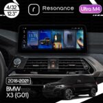 Магнітола BMW X3 (G01) (2018-2019) [NBT EVO, Low] Resonance Ultra M4 (7862) 4/32, 12.3" QLED, 360 (BMW Style)