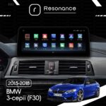 Магнітола BMW 3-Series (F30, F31, F34) (2017-2019) [NBT EVO] Resonance Ultra M4 (7862) 4/32, 12.3" QLED, 360 (BMW Style) - Зображення 5
