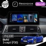 Магнітола BMW 3-Series (F30, F31, F34) (2017-2019) [NBT EVO] Resonance Ultra M8 (7862) 8/256, 12.3" QLED, 360 (BMW Style)