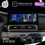 Магнітола BMW 5-Series GT (F07) (2013-2017) [NBT] Resonance Ultra M4 (7862) 4/32, 12.3" QLED, 360 (BMW Style)