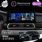 Магнітола BMW 5-Series GT (F07) (2013-2017) [NBT] Resonance Ultra M8 (7862) 8/256, 12.3" QLED, 360 (BMW Style)