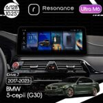 Магнітола BMW 5-Series (G30) (2017-2019) [NBT EVO, Low] Resonance Ultra M6 (7862) 6/128, 10.25" QLED, 360 (BMW Style)