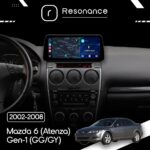 Магнітола Mazda 6 (Atenza) Gen-1 (GG/GY) (2002-2008) Resonance Ultra M6 (7862) 6/128, 10.25" QLED, 360 (BMW Style) - Зображення 5
