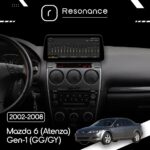 Магнітола Mazda 6 (Atenza) Gen-1 (GG/GY) (2002-2008) Resonance Ultra M6 (7862) 6/128, 10.25" QLED, 360 (BMW Style) - Зображення 6