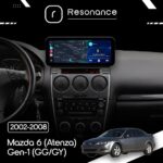 Магнітола Mazda 6 (Atenza) Gen-1 (GG, GY) (2002-2008) Resonance Ultra M4 (7862) 4/32, 12.3" QLED, 360 (Audi Style) - Зображення 5