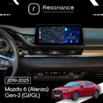 Магнітола Mazda 6 (Atenza) Gen-3 (GJ, GL) (2017-2025) Resonance Ultra M8 (7862) 8/256, 12.3" QLED, 360 (BMW Style) - Зображення 5