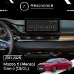 Магнітола Mazda 6 (Atenza) Gen-3 (GJ, GL) (2017-2025) Resonance Ultra M4 (7862) 4/32, 12.3" QLED, 360 (Audi Style) - Зображення 6