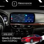 Магнітола Mazda 6 (Atenza) Gen-3 (GJ, GL) (2012-2015) [High] Resonance Ultra M4 (7862) 4/32, 12.3" QLED, 360 (Benz Style) - Зображення 5