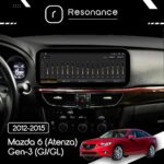 Магнітола Mazda 6 (Atenza) Gen-3 (GJ, GL) (2012-2015) [High] Resonance Ultra M4 (7862) 4/32, 12.3" QLED, 360 (Benz Style) - Зображення 6