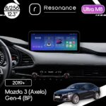 Магнітола Mazda 3 (Axela) Gen-4 (BP) (2019+) Resonance Ultra M8 (7862) 8/256, 12.3" QLED, 360 (Audi Style)