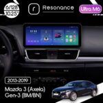 Магнітола Mazda 3 (Axela) Gen-3 (BM/BN) (2013-2019) [High] Resonance Ultra M6 (7862) 6/128, 10.25" QLED, 360 (Audi Style)