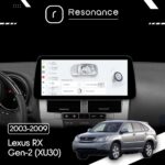 Магнітола Lexus RX 2 (2003-2009), Toyota Harrier 2 (2003-2013) (XU30) DUDU 7 12.3" 2K QLED, 12/256 (Style C) - Зображення 8