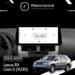 Магнітола Lexus RX 2 (2003-2009), Toyota Harrier 2 (2003-2013) (XU30) DUDU 7 12.3" 2K QLED, 12/256 (Style C) - Зображення 6