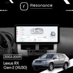 Магнітола Lexus RX 2 (2003-2009), Toyota Harrier 2 (2003-2013) DUDU 5 10.3" 2K QLED, 6/128, 360 (A-Style) - Зображення 8