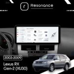 Магнітола Lexus RX 2 (2003-2009), Toyota Harrier 2 (2003-2013) DUDU 5 10.3" 2K QLED, 6/128, 360 (A-Style) - Зображення 9
