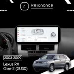 Магнітола Lexus RX 2 (2003-2009), Toyota Harrier 2 (2003-2013) DUDU 5 10.3" 2K QLED, 6/128, 360 (B-Style) - Зображення 8