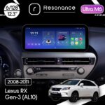 Магнітола Lexus RX 3 (AL10) (2008-2011) [High] Resonance Ultra M6 (7862) 6/128, 12.3" QLED, 360 (Benz Style)