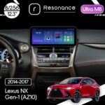 Магнітола Lexus NX 1 (AZ10) (2014-2017) [High, Touchpad] Resonance Ultra M8 (7862) 8/256, 12.3" QLED, 360 (Audi Style)