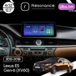 Магнітола Lexus ES 6 (XV60) (2012-2018) [High] Resonance Ultra M4 (7862) 4/32, 12.3" QLED, 360 (BMW Style)