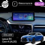 Магнітола Lexus RX 4 (AL20) (2015-2019) [Low] Resonance Ultra M8 (7862) 8/256, 12.3" QLED, 360 (Audi Style)