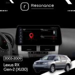 Магнітола Lexus RX 2 (2003-2009), Toyota Harrier 2 (2003-2013) (XU30) Resonance Ultra M8 (7862) 8/256, 12.3" QLED, 360 (BMW - Зображення 6