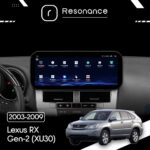 Магнітола Lexus RX 2 (2003-2009), Toyota Harrier 2 (2003-2013) (XU30) Resonance Ultra M8 (7862) 8/256, 12.3" QLED, 360 (Benz - Зображення 5