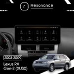 Магнітола Lexus RX 2 (2003-2009), Toyota Harrier 2 (2003-2013) (XU30) Resonance Ultra M4 (7862) 4/32, 12.3" QLED, 360 (Audi - Зображення 5
