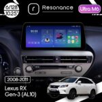 Магнітола Lexus RX Gen-3 (AL10) (2008-2011) [High] Resonance Ultra M6 (7862) 6/128, 10.25" QLED, 360 (BMW Style)