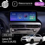 Магнітола Lexus RX Gen-3 (AL10) (2012-2015) Resonance Ultra M6 (7862) 6/128, 10.25" QLED, 360 (Benz Style)