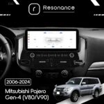 Магнітола Mitsubishi Pajero 4 (V80, V90) (2006-2024) DUDU 5 10.3" 2K QLED, 6/128, 360 (B-Style) - Зображення 6