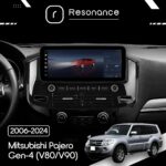 Магнітола Mitsubishi Pajero 4 (V80, V90) (2006-2024) DUDU 7 10.3" 2K QLED, 6/64, 360 (B-Style) - Зображення 5