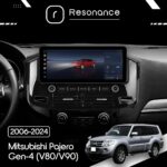 Магнітола Mitsubishi Pajero 4 (V80, V90) (2006-2024) DUDU 7 10.3" 2K QLED, 6/64, 360 (A-Style) - Зображення 5