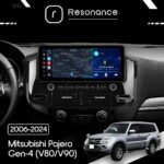 Магнітола Mitsubishi Pajero 4 (V80, V90) (2006-2024) DUDU 7 10.3" 2K QLED, 6/64, 360 (A-Style) - Зображення 7