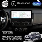 Магнітола Mitsubishi Outlander XL (CW, CK) (2006-2012) DUDU 5 10.3" 2K QLED, 6/128, 360 (A-Style)