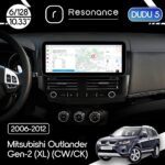 Магнітола Mitsubishi Outlander XL (CW, CK) (2006-2012) DUDU 5 10.3" 2K QLED, 6/128, 360 (B-Style)