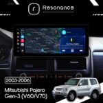 Магнітола Mitsubishi Pajero 3 (V73) (2003-2008) DUDU 7 10.3" 2K QLED, 6/64, 360 (A-Style) - Зображення 7