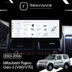 Магнітола Mitsubishi Pajero 3 (V73) (2003-2008) DUDU 5 10.3" 2K QLED, 6/128, 360 (B-Style) - Зображення 9
