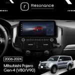 Магнітола Mitsubishi Pajero 4 (V80, V90) (2006-2021) DUDU 7 12.3" 2K QLED, 6/64, 360 (Style C) - Зображення 5