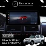 Магнітола Mitsubishi Pajero 3 (V60, V70) (2003-2006) DUDU 7 12.3" 2K QLED, 12/256 (Style C) - Зображення 5