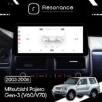Магнітола Mitsubishi Pajero 3 (V60, V70) (2003-2006) DUDU 7 12.3" 2K QLED, 12/256 (Style C) - Зображення 6