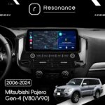 Магнітола Mitsubishi Pajero 4 (V80/V90) (2006-2021) Resonance Ultra M6 (7862) 6/128, 10.25" QLED, 360 (BMW Style) - Зображення 5