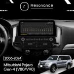 Магнітола Mitsubishi Pajero 4 (V80/V90) (2006-2021) Resonance Ultra M6 (7862) 6/128, 10.25" QLED, 360 (BMW Style) - Зображення 6