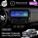 Магнітола Mitsubishi Outlander XL (CW, CK) (2006-2012) Resonance Ultra M8 (7862) 8/256, 12.3" QLED, 360 (Benz Style)