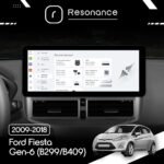 Магнітола Ford Fiesta 6 (2009-2018) DUDU 7 10.3" 2K QLED, 6/64, 360 (A-Style) - Зображення 9