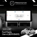 Магнітола Ford Fiesta 6 (2009-2018) DUDU 7 12.3" 2K QLED, 6/64, 360 (Style C) - Зображення 6